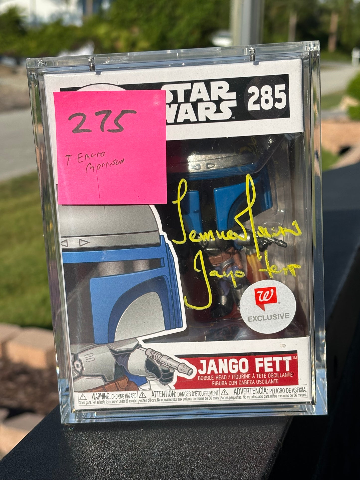 Pop! Jango Fett Signed