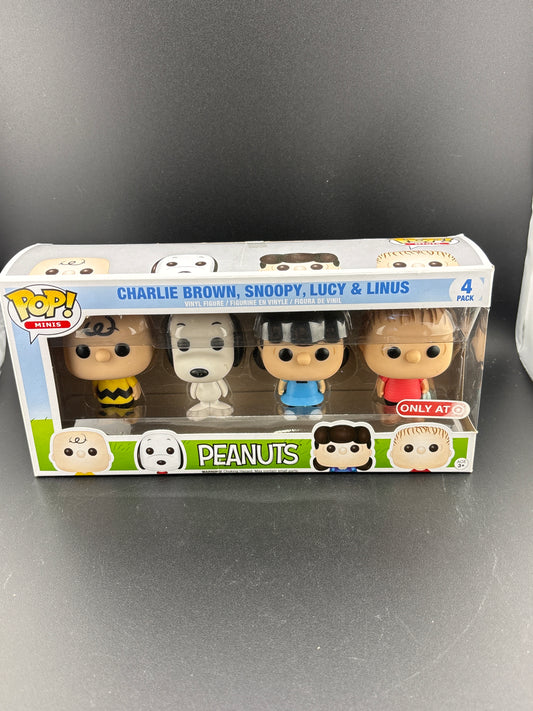 Peanuts 4 pack mini