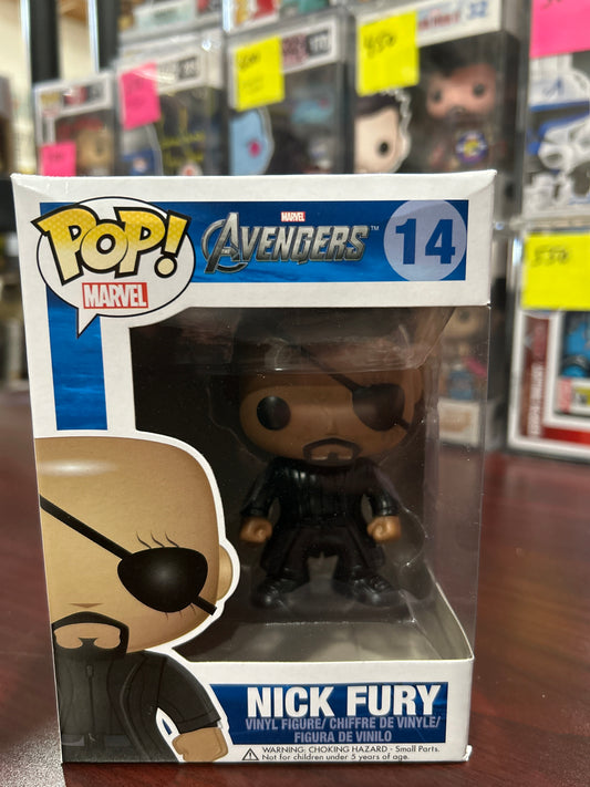 Nick Fury #14 Pop! Box Damage