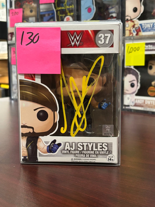 Pop Signed AJ Styles